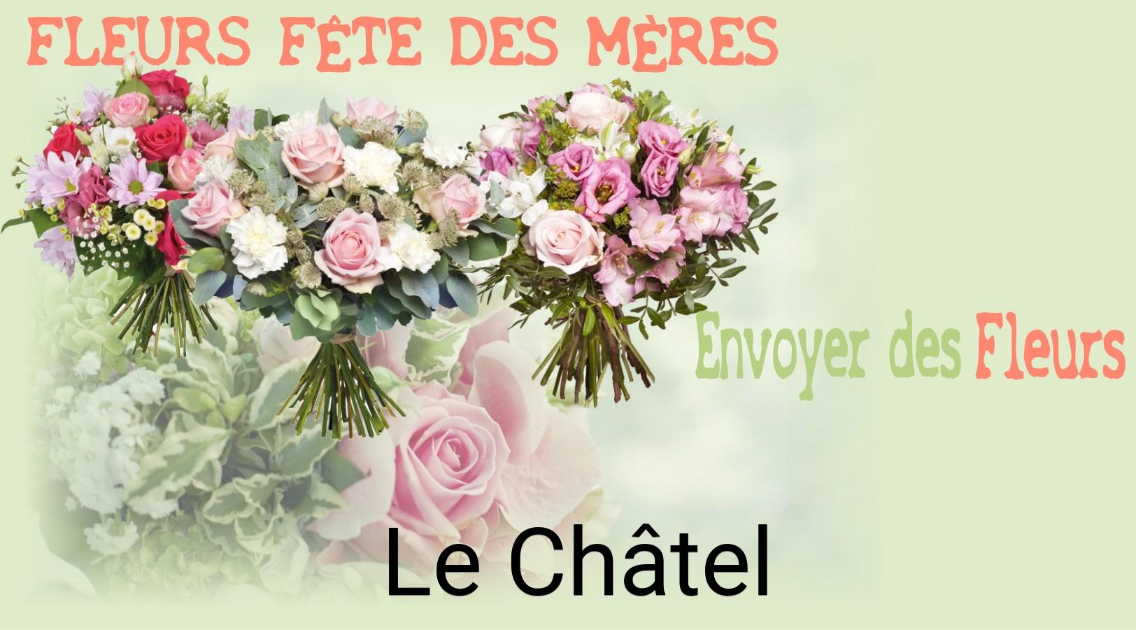 Bouquet de Fête des Mères livré à Le Châtel